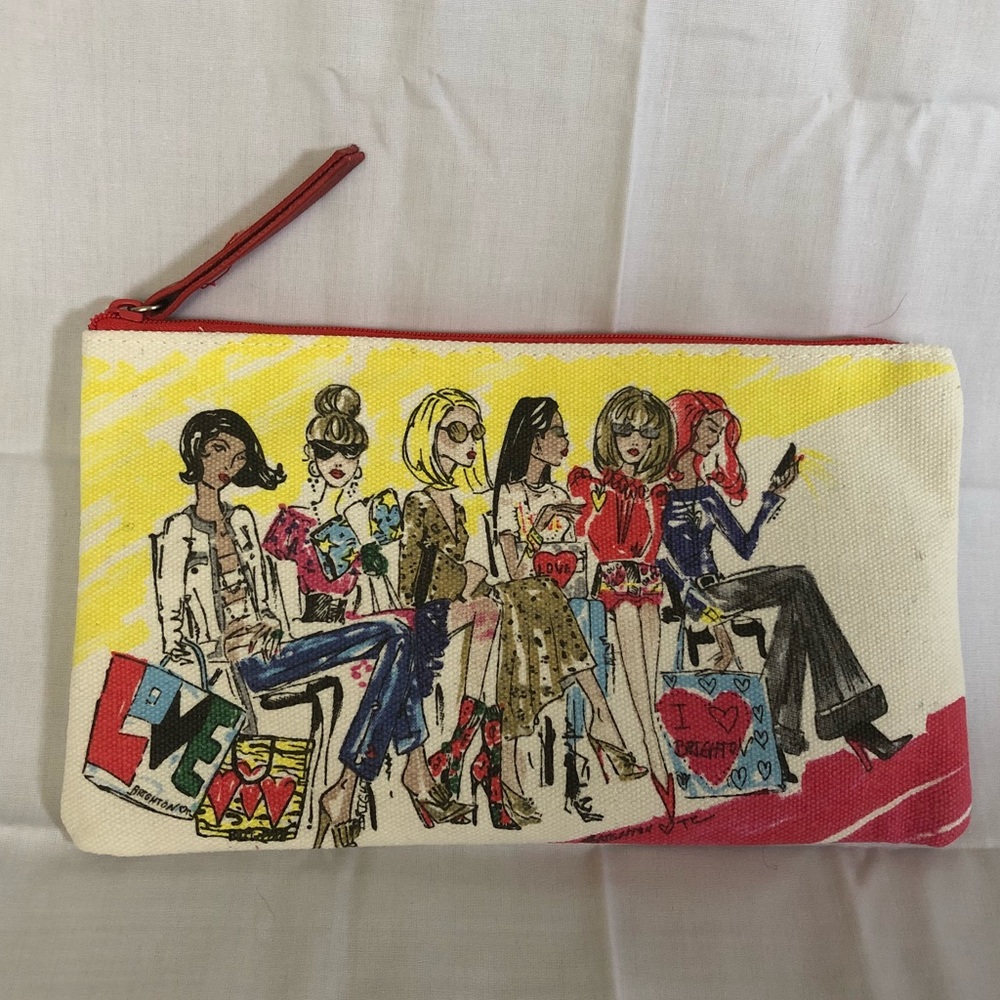 Brighton 2018 Canvas Make Up or Small Bag 